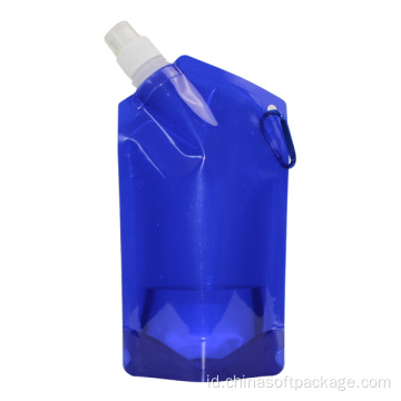 Cetak kustom 500ml botol air lipat